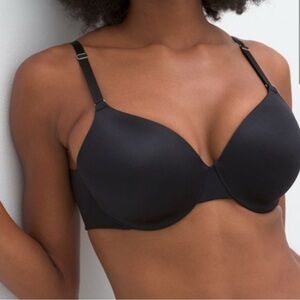 Soma Vanishing Back Bra 34DDD Black